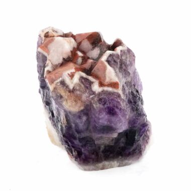großer Amethyst Rohstein | Stufe dunkel Ø ca. 97 mm aus Deutschland | Erzgebirge Edelsteine Heilsteine bei Wunderstein24
