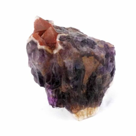 großer Amethyst Rohstein | Stufe dunkel Ø ca. 106 mm aus Deutschland | Erzgebirge Edelsteine Heilsteine bei Wunderstein24