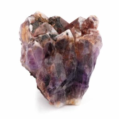 großer Amethyst Rohstein | Stufe dunkel Ø ca. 73 mm aus Deutschland | Erzgebirge Edelsteine Heilsteine bei Wunderstein24