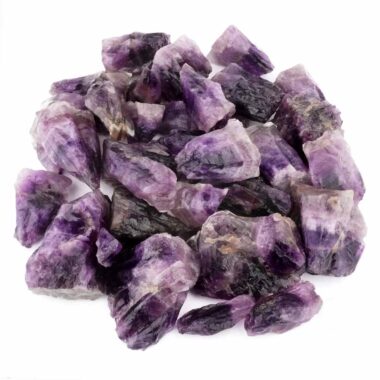 Amethyst Rohsteine dunkel Ø ca. 30 – 60 mm aus Deutschland | Erzgebirge Edelsteine Heilsteine bei Wunderstein24