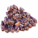 Amethyst Rohsteine dunkel Ø ca. 30 – 60 mm aus Deutschland | Erzgebirge Edelsteine Heilsteine bei Wunderstein24