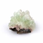 Apophyllit Stufe grün Ø 39 mm aus Indien mit vielen Kristallen Edelsteine Heilsteine bei Wunderstein24