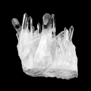 Bergkristall Stufe Arkansas | Mount Ida transparent und glasklar in bester Qualität Edelsteine Heilsteine bei Wunderstein24