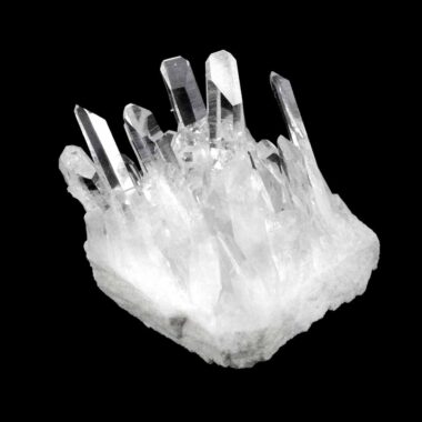 Bergkristall Stufe Arkansas | Mount Ida transparent und glasklar in bester Qualität Edelsteine Heilsteine bei Wunderstein24