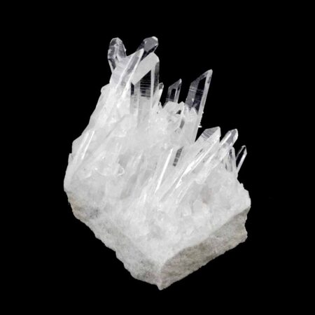 Bergkristall Stufe Arkansas | Mount Ida transparent und glasklar in bester Qualität Edelsteine Heilsteine bei Wunderstein24