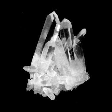 Bergkristall Stufe Arkansas | Mount Ida transparent und glasklar in bester Qualität Edelsteine Heilsteine bei Wunderstein24