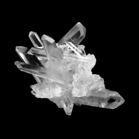 Bergkristall Stufe Arkansas | Mount Ida transparent und glasklar in bester Qualität Edelsteine Heilsteine bei Wunderstein24