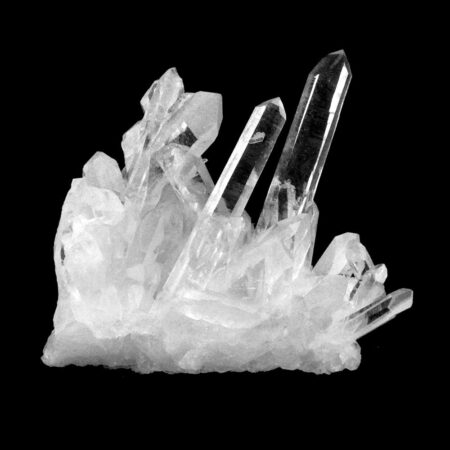 Bergkristall Stufe Arkansas | Mount Ida transparent und glasklar in bester Qualität Edelsteine Heilsteine bei Wunderstein24