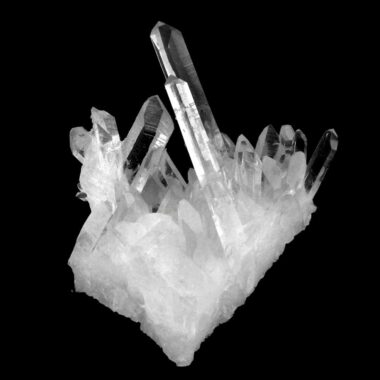Bergkristall Stufe Arkansas | Mount Ida transparent und glasklar in bester Qualität Edelsteine Heilsteine bei Wunderstein24