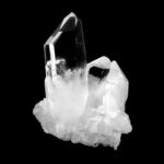 Bergkristall Stufe Arkansas | Mount Ida transparent und glasklar in bester Qualität Edelsteine Heilsteine bei Wunderstein24