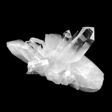 Bergkristall Stufe Arkansas | Mount Ida transparent und glasklar in bester Qualität Edelsteine Heilsteine bei Wunderstein24