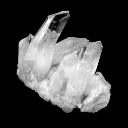 Bergkristall Stufe Arkansas | Mount Ida transparent und glasklar in bester Qualität Edelsteine Heilsteine bei Wunderstein24