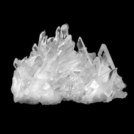 Bergkristall Stufe Arkansas | Mount Ida transparent und glasklar in bester Qualität Edelsteine Heilsteine bei Wunderstein24