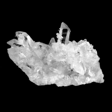 Bergkristall Stufe Arkansas | Mount Ida transparent und glasklar in bester Qualität Edelsteine Heilsteine bei Wunderstein24