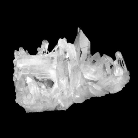 Bergkristall Stufe Arkansas | Mount Ida transparent und glasklar in bester Qualität Edelsteine Heilsteine bei Wunderstein24