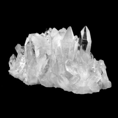 Bergkristall Stufe Arkansas | Mount Ida transparent und glasklar in bester Qualität Edelsteine Heilsteine bei Wunderstein24