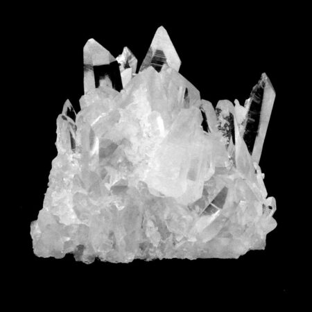 Bergkristall Stufe Arkansas | Mount Ida transparent und glasklar in bester Qualität Edelsteine Heilsteine bei Wunderstein24