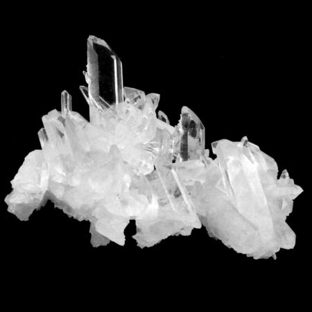 Bergkristall Stufe Arkansas | Mount Ida transparent und glasklar in bester Qualität Edelsteine Heilsteine bei Wunderstein24
