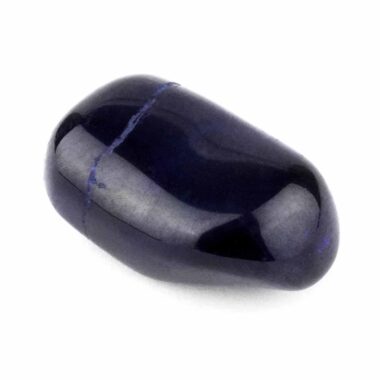 Azurit Handschmeichler | Trommelstein Ø 40 mm handpoliert Arizona in bester Qualität Edelsteine Heilsteine bei Wunderstein24