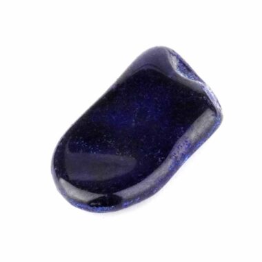 Azurit Handschmeichler | Trommelstein Ø 42 mm handpoliert Arizona in bester Qualität Edelsteine Heilsteine bei Wunderstein24