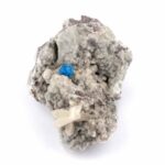 Cavansit Stufe mit Blüte auf Stilbit Ø 54 mm aus Indien Selten! Edelsteine Heilsteine bei Wunderstein24