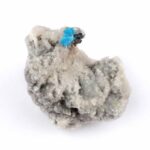 Cavansit Stufe mit Blüte auf Stilbit Ø 54 mm aus Indien Selten! Edelsteine Heilsteine bei Wunderstein24