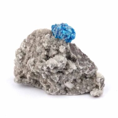 Cavansit Stufe mit Blüte auf Stilbit Ø 51 mm aus Indien Selten! Edelsteine Heilsteine bei Wunderstein24