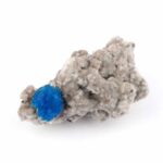 Cavansit Stufe mit Blüte auf Stilbit Ø 61 mm aus Indien Selten! Edelsteine Heilsteine bei Wunderstein24