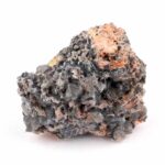 Cerussit Stufe auf Baryt mit Bleiglanz Ø 61 mm aus Marokko Edelsteine Heilsteine bei Wunderstein24