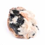 Cerussit Stufe auf Baryt mit Bleiglanz Ø 62 mm aus Marokko Edelsteine Heilsteine bei Wunderstein24