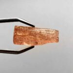 großer Topas Imperial | Goldtopas Kristall rot Länge 21 mm Edelsteine Heilsteine bei Wunderstein24