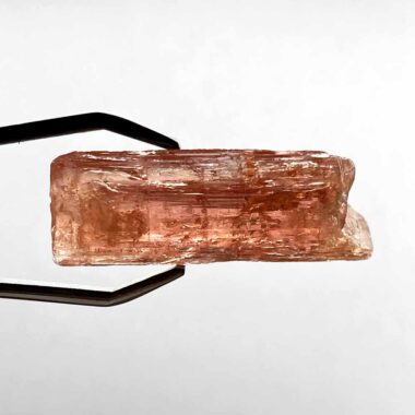 großer Topas Imperial | Goldtopas Kristall rot Länge 33 mm Edelsteine Heilsteine bei Wunderstein24