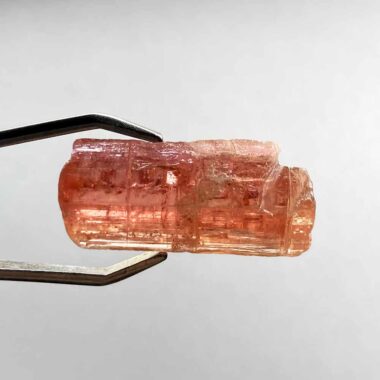 großer Topas Imperial | Goldtopas Kristall rot Länge 30 mm Edelsteine Heilsteine bei Wunderstein24
