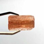 großer Topas Imperial | Goldtopas Kristall rot Länge 24 mm Edelsteine Heilsteine bei Wunderstein24