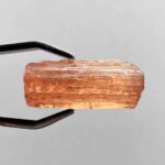 großer Topas Imperial | Goldtopas Kristall rot Länge 24 mm Edelsteine Heilsteine bei Wunderstein24