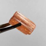 großer Topas Imperial | Goldtopas Kristall rot Länge 24 mm Edelsteine Heilsteine bei Wunderstein24