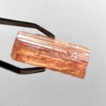 großer Topas Imperial | Goldtopas Kristall rot Länge 24 mm Edelsteine Heilsteine bei Wunderstein24