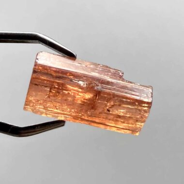 großer Topas Imperial | Goldtopas Kristall rot Länge 22 mm Edelsteine Heilsteine bei Wunderstein24