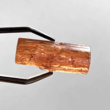 großer Topas Imperial | Goldtopas Kristall rot Länge 22 mm Edelsteine Heilsteine bei Wunderstein24