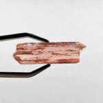 großer Topas Imperial | Goldtopas Kristall rot Länge 19,5 mm mit Spitze Edelsteine Heilsteine bei Wunderstein24