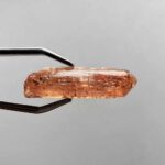 großer Topas Imperial | Goldtopas Kristall rot Länge 19,5 mm Edelsteine Heilsteine bei Wunderstein24