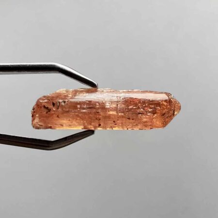 großer Topas Imperial | Goldtopas Kristall rot Länge 27,5 mm mit Spitze Edelsteine Heilsteine bei Wunderstein24