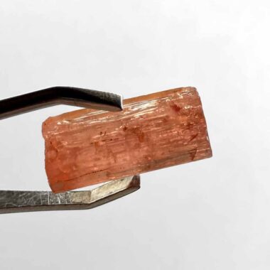 großer Topas Imperial | Goldtopas Kristall rot Länge 21,5 mm Edelsteine Heilsteine bei Wunderstein24