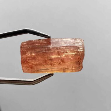 großer Topas Imperial | Goldtopas Kristall rot Länge 21,5 mm Edelsteine Heilsteine bei Wunderstein24