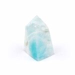 Larimar Natur Spitze Höhe 35 mm mit wunderschöner Maserung Edelsteine Heilsteine bei Wunderstein24