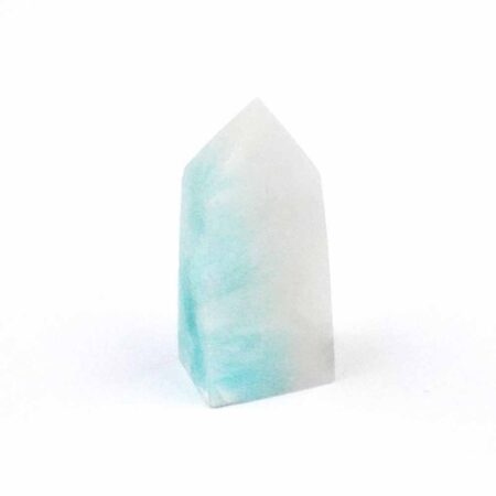 Larimar Natur Spitze Höhe 31 mm mit wunderschöner Maserung Edelsteine Heilsteine bei Wunderstein24