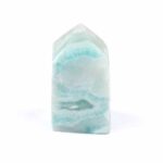 Larimar Natur Spitze Höhe 31 mm mit wunderschöner Maserung Edelsteine Heilsteine bei Wunderstein24