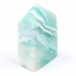 Larimar Natur Spitze Höhe 49 mm mit wunderschöner Maserung Edelsteine Heilsteine bei Wunderstein24 Larimar Natur Spitze Höhe 49 mm mit wunderschöner Maserung Edelsteine Heilsteine bei Wunderstein24