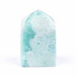Larimar Natur Spitze Höhe 42 mm mit wunderschöner Maserung Edelsteine Heilsteine bei Wunderstein24