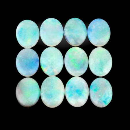 Opal Australien 8 x 6 x 1,8 mm Cabochon oval in bester Qualität Edelsteine Heilsteine bei Wunderstein24